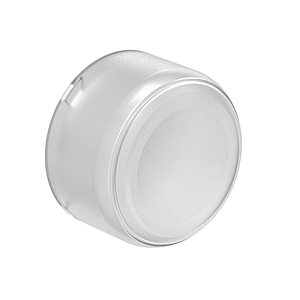 LPXAU148 Колпачок резиновый для выступающей кнопки с подсветкой белый