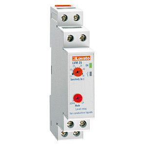 LVM25 240  РЕЛЕ КОНТРОЛЯ УРОВНЯ ПРОВОД. ЖИДКОСТИ, МОДУЛЬНОЕ ИСПОЛНЕНИЕ, 24-240 VAC/DC