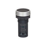 MTB8-EA25 Кнопка плоская черная, 1NO+1NC, IP65, пластик