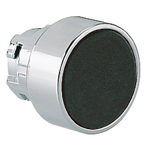 8LM2T B102 Толкатель кнопки в металлическом корпусе, утапливаемый, без фиксации, (без крепежного основания ..AU120), цвет черный