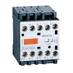 11BGP0901D220 Миниконтактор 3P+1NC 9A AC3 DC REAR PIN