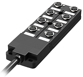 DB120804-1-05P Распределительная коробка M12x1x4 пин/8 отверстий/5 м PVC кабель /PNP выход