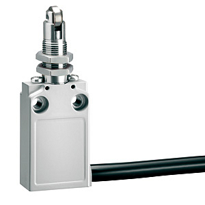 KPB8L11 Металлический концевой выключатель, нажимной толкатель с роликом, резьбовое крепление М12 1NO+1NC медленное переключение