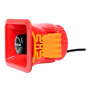 MSP-HP15(R) 15W Миниатюрный звуковой оповещатель, монтаж в панель, красный, 15 Вт, 6 Ом