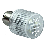 IKMF220B Светодиод LED 220VAC, цоколь BA15S, цвет белый, стробоскопический preview