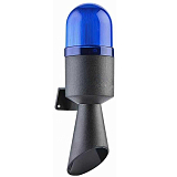 FNAZ-B711-4 (Полный аналог Mucco SNT-B711-4)  Мачок Синий с электронной сиреной для настенного монтажа, 16 мелодий выбирается кнопкой, рег громкости 87-112 дБ. режим свечения: постоянного свечения, мигающий, стробоскопический, Питание 12-24V AC/DC, IP65,  preview