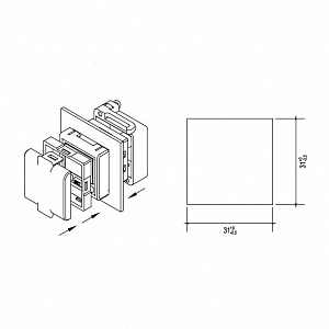 DPA-FPCKIT Прозрачная защитная крышка
