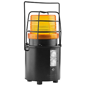 SNT-915-SRB-3 Сигнальный маяк, 5 режимов свечения, Жёлтый, аккумуляторный, IP65. Зуммер