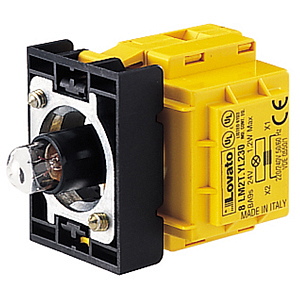 8 LM2T XL230 Держатель ламп сигнальных с трансформатором и крепежным основанием 110-120V