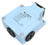 LSAR-9501M Концевой выключатель прямоугольный металлический корпус размером 57x52x25 мм,  Тип толкателя - плунжер (нажимной толкатель), НО/НЗ (4A/250V), возможность установки кабельного ввода снизу, сбоку с двух сторон.