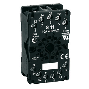 31 L48 P11  11-ШТЫР. РОЗЕТКА ДЛЯ СВОБОД. УСТАНОВКИ, ЗАЖИМ ВИНТОВОЙ.