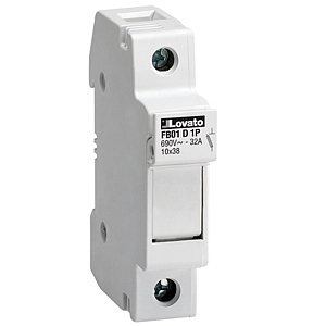 FB01A1M Держатель предохранителя 1P+N 10X38 1 MODULE
