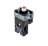 MTB2-BW614 Основание с модулем подсветки, 1NC блок-контакт, красный, 24V AC/DC, мет. preview