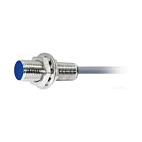 BB-M1206P-C11P2-S Индуктивный датчик, цилиндрический M12, монтаж заподлицо, расст. сраб. Sn=6 мм, питание 10…30 VDC, выход PNP, НО, латунь никелированная, 800 Гц, IP67, кабель 2 м