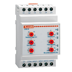 LVM40A127 Реле контроля уровня жидкостей 110/127VAC, многофункциональное, модульное исполнение