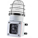 FNAZ-ES12522-D-5 (полный аналог MUCCO SNT-ES12522-D-5) Светосигнальный гудок (сирена) с литым корпусом и 8 мелодиями, стробоскопический 133 дБ, цвет белый 85-260V AC/DC preview