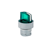 MTB2-BK23 Головка переключателя прозрачная, зеленый, 2 полож. фикс., мет. preview