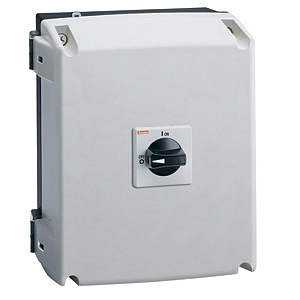 GAZ3B Пустой корпус с черной ручкой и удлинителем, для выключателей 63-125A