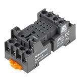 SKF14-E Колодка на рейку DIN35/панель, 10A (300V), винтовой зажим, цвет черный,  для DRM57, AE40, RKE, RKF, R4N, MY4, 55.34, KMY4, PT4, RCM5 preview
