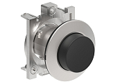 LPFQ202 Толкатель кнопки металлический d=30 мм, выступающий, с фиксацией, (без крепежного основания ..AU120M), цвет черный preview