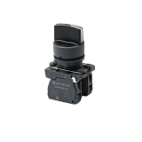 MTB5-AD83 Переключатель на 3 положения с фиксацией в левом, центральном положениях и возвратом из правого, короткая ручка, 2NO, IP65, пластик