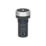 MTB8-EA21561 Кнопка плоская черная, маркировка "стрелка вверх", 1NO, IP65, пластик