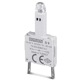 D9 Светодиод 12-24 В пост/переменного тока зелёный preview