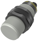 CR30XSCF10SBCT1-E2 Емкостной датчик цилиндрический, M30x81 мм пластиковый, 2-х проводный, НЗ, расст. сраб. Sn=20 мм, питание 20…250VAC/DC, 15 Гц, IP68, таймер задержки до включения, регулировка до 600 сек, разъём М12 4-pin