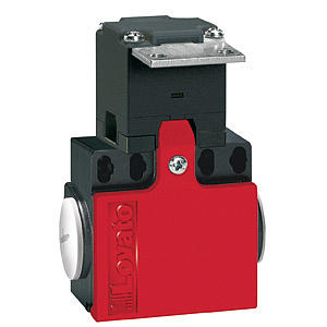 KCN4L11 Концевой выключатель, рычаг-планка "Т" согнутая, 1NO+1NC, медленное переключение