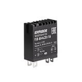 FSD-0344.ZD3 Реле твердотельное миниатюрное 1-ф, тип FSD,  Максимальный коммутируемый ток 3 А, Управляющий сигнал - 3…32 VDC, коммутируемое напряжение 24…440 VAC