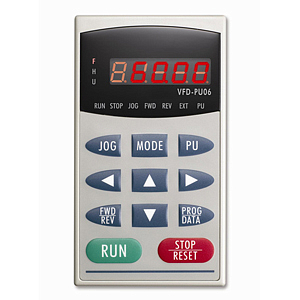 VFD-PU06  Цифровой пульт для VFD-B/F/E/EL/S/M