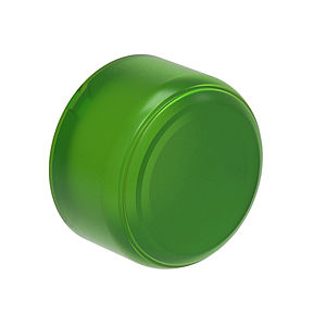 LPXAU143 Колпачок резиновый для выступающей кнопки с подсветкой зеленый