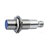 CB-M1808P-C11S12 Ёмкостной датчик, цилиндрический M18, монтаж заподлицо, расст. сраб. Sn=8 мм, питание 10…30 VDC, выход PNP, НО, латунь никелированная, 100 Гц, IP67, разъём M12 4-pin