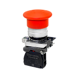 MTB4-BT42 Кнопка грибовидная "тяни-толкай", красная, 40 мм, 1NC, IP65, металл preview