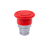 MTB2-BS54 Головка грибовидная возврат поворотом, красный, O40 мм, мет.
