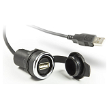 BUSB USB разъём с кабелем 1,5 метра, IP65 (EMAS)