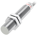 FY12DNC Индуктивный датчик M12, для проверки частоты вращения зубчатого колеса, расст. сраб. 2 мм, заподлицо, макс. частота 25000 Гц, выход NPN НЗ, IP67, кабель 2 м