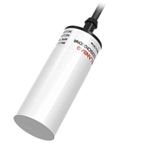 CQ32XSCF15AK-T2 Емкостной датчик цилиндрический, D=32, длина 80 мм, пластиковый, гладкий, релейный выход - перекидной контакт с нагрузкой до 2А, расст. сраб. Sn=15 мм, питание 20…250VAC, IP67, кабель 2 м, таймер с задеркой выключения до 600 сек