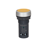 MTB8-EA51 Кнопка плоская желтая, 1NO, IP65, пластик