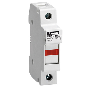 FB01D1PL Держатель предохранителя 1P 10X38 1000V DC C/W IND.