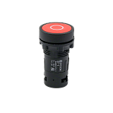 MTB7-EA41582 Кнопка плоская красная, маркировка "O", 1NС, IP54, пластик