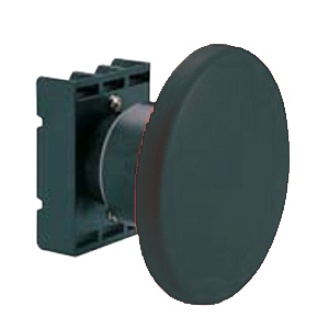 8 LP2T B6162 Толкатель грибовидной кнопки d=60 мм, в пластиковом корпусе, без фиксации, (в комплекте с крепежным основанием ..AU120), цвет черный