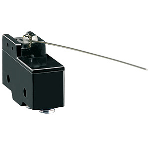 KSL3S Микровыключатель, плоский рычаг длиной 168.3 мм, 1NO/1NC, выводы под пайку