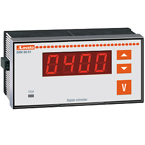 DMK 00 R1 ОДНОФАЗНЫЙ ВОЛЬТМЕТР С РЕЛЕЙНЫМ ВЫХОДОМ