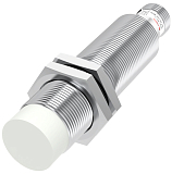 LR18XBN12DPRY-E2 Индуктивный датчик, M18x62 мм, медно-никелевый сплав, выход PNP НО+НЗ, расст. сраб. Sn=12 мм, незаподлицо, питание 10…30 VDC, IP67, 200 Гц, разъём М12