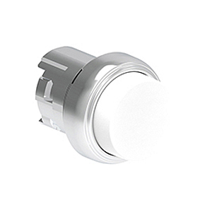 LPSQ208 Металлическая кнопка Platinum диаметром 22 мм, выступающая, с фиксацией, цвет красный, (без крепежного основания LPXAU 120M), возврат повторным нажатием