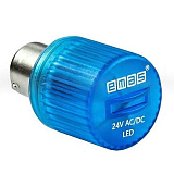 IKML024M Светодиод LED 24VAC/DC, цоколь BA15S, цвет синий preview