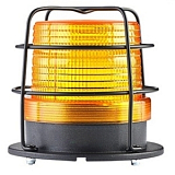 FNAZ-915-B-ND-KFS-3 (полный аналог SNT-915-B-ND-KFS-3) Сигнальный маяк 90 мм, датчик освещенности, 5 режимов свечения, Жёлтый, 12-24V AC/DC, IP65. Зуммер preview