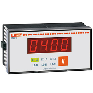 DMK10 Вольтметр трехфазный, 96X48MM