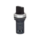 MTB8-ED25 Переключатель на 2 положения, с фиксацией, короткая ручка, 1NO+1NC, IP65, пластик